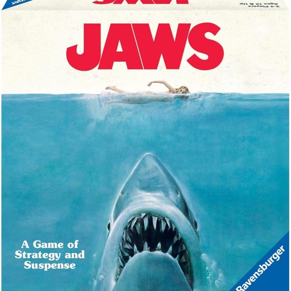 Ravensburger Jaws Board Game for Age 12 and Up - A Game of Strategy and Suspense - Picture 1 of 6